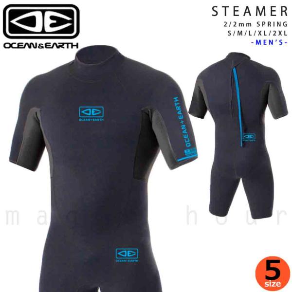 OCEAN + EARTH スプリングウェットスーツ ブラック Lサイズ xover-int_oe-smwe15