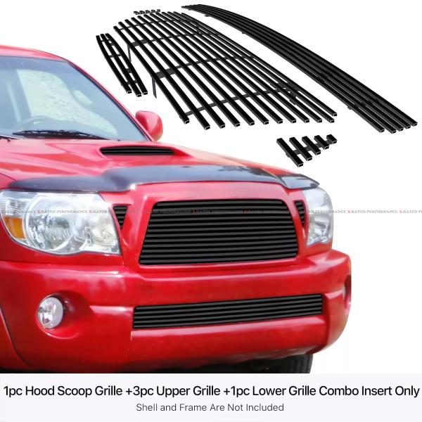 タコマ　フロントグリル　USトヨタ　Tacoma USグリル 01-04トヨタタコマビレットグリルグリルコンボ