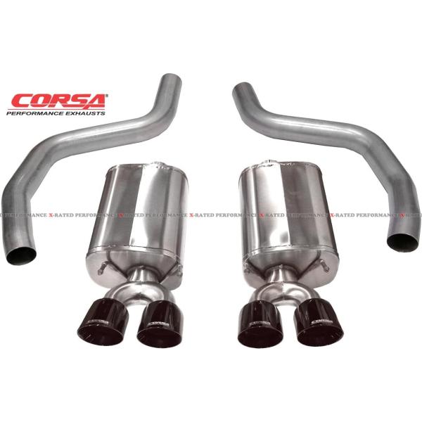 シボレー コルベット C6 2006-2013 エキゾーストシステム マフラー : X