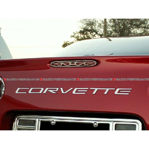 シボレー コルベット C5 / Z06 1997-2004 リアバンパー クロームレター