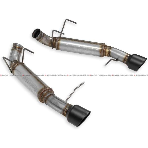 ROUSH ステンレススチール マフラー　マスタング 2011〜2014年 V8 Mustang Exhaust with Round Tips (2011-2014) – Roush