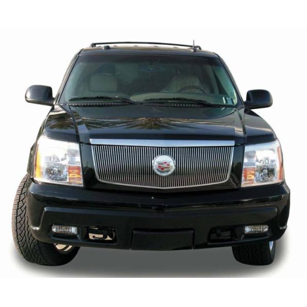 2002 キャデラック　エスカレード　BILLET GRILLS 1/24 Fits 2002-2006 Cadillac Escalade/EXT/ESV Logo Show Stainless