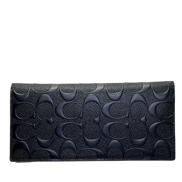 COACH（コーチ） 送料無料 91636 財布 メンズ 長財布 レザー