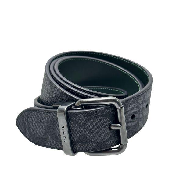 coach ベルト COACH® | Harness Buckle Cut To Size Reversible Belt, 38 Mm