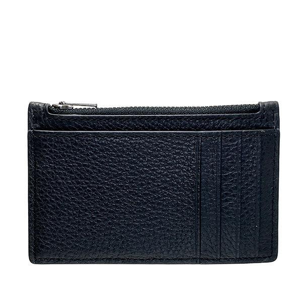 コーチ カードケース メンズ COACH ペブルド レザー ジップ カードケース C4280 QB/BK ブラック コーチ COACH メンズ MMM COACH（コーチ） 送料無料 C4280 カードケース メンズ ペブルド レザー