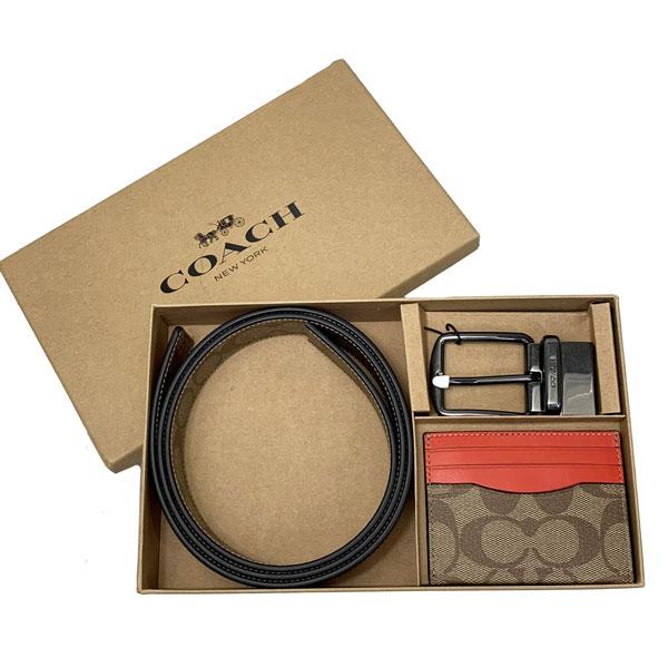 COACH（コーチ） 送料無料 C8278 ベルト メンズ シグネチャー