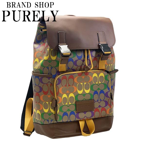 COACH BACKPACK C9845 コーティングキャンパス MULTI