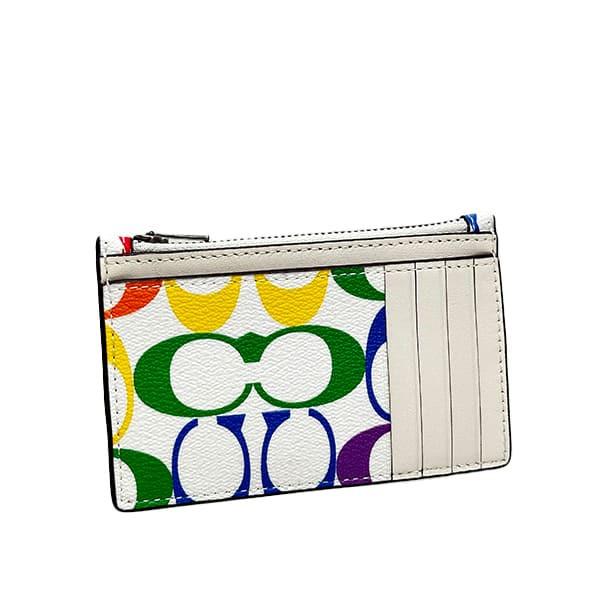 COACH（コーチ） 送料無料 C9862 カードケース メンズ レインボー 