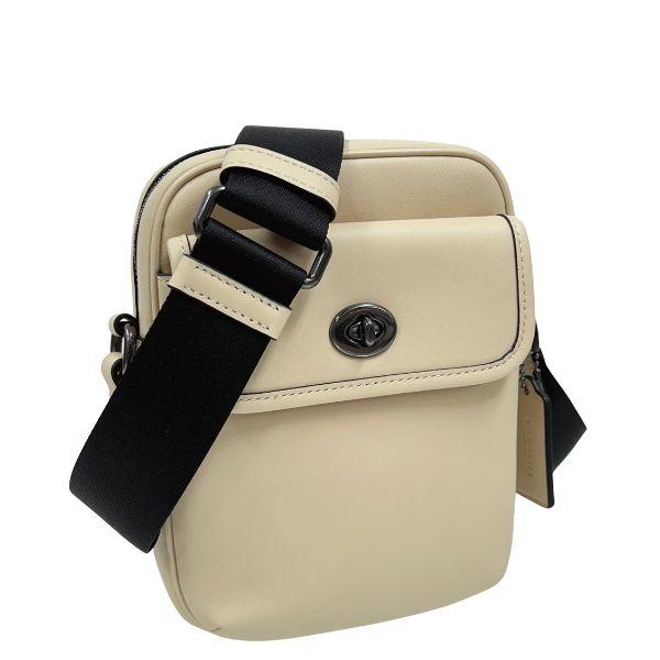 COACH（コーチ） バッグ メンズ ショルダーバッグ レザー ターンロック