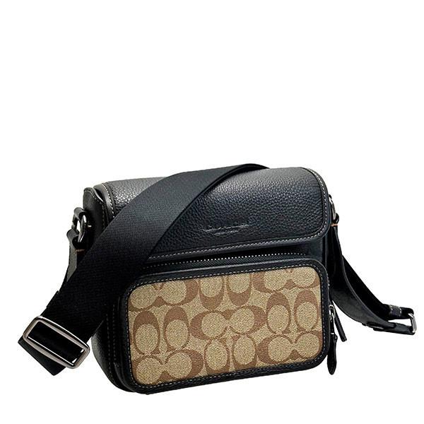 ほぼ未使用】コーチ ショルダーバッグ メンズ ディストリクト