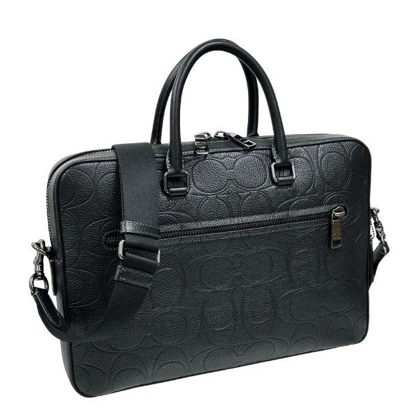 COACH（コーチ） バッグ メンズ ビジネスバッグ シグネチャー レザー 