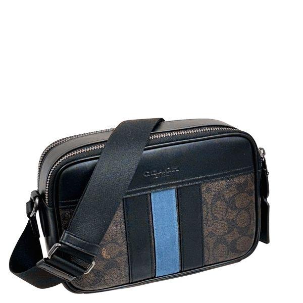 国内発送 コーチ バッグ メンズ COACH ショルダーバッグ シグネチャー