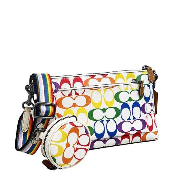 COACH（コーチ） バッグ メンズ ショルダーバッグ レインボー 