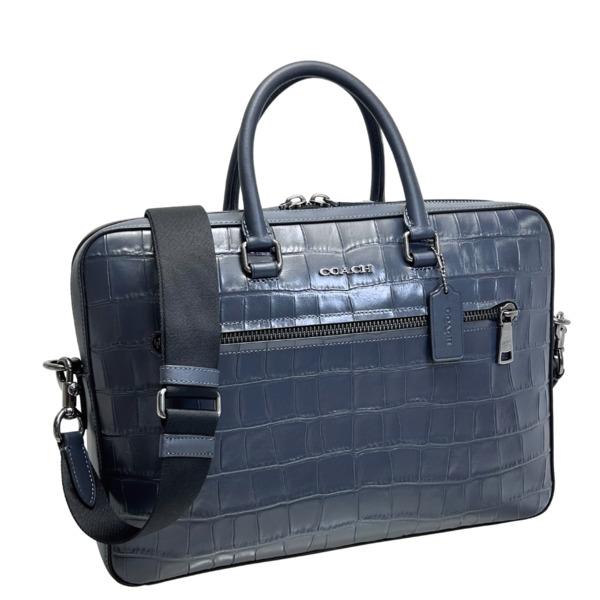 COACH（コーチ） バッグ メンズ ビジネスバッグ クロコダイル