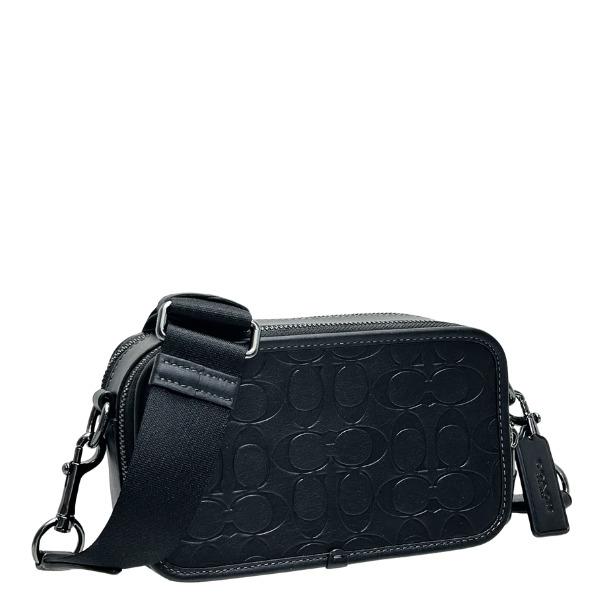 COACH コーチ シグネチャー レザー 2WAY クロスボディ ハンドバッグ COACH（コーチ） バッグ メンズ ショルダーバッグ シグネチャー レザー