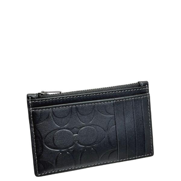 COACH（コーチ） カードケース メンズ レディース シグネチャー レザー