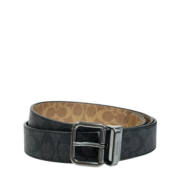 COACH（コーチ） ベルト メンズ 小物 38MM シグネチャー ローラー