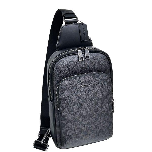 コーチ　シグネクチャー　バック COACH（コーチ） バッグ メンズ ボディバッグ シグネチャー エリアス