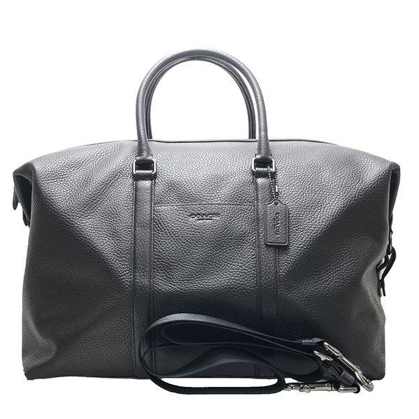 【希少】コーチ　2way キャンバスレザー　トラベル　ボストン　バッグ　付属完備 希少】COACH ミニシグネチャー キャンバス 2way ボストンバッグ