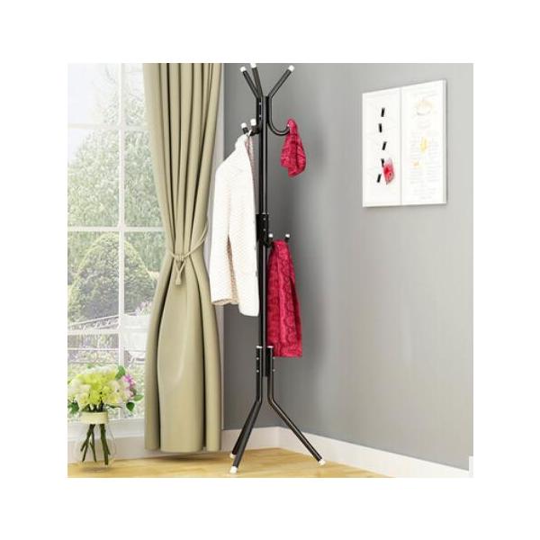 カラー:  ブラック/ホワイト/ブルー/ピンクから選べます！！サイズ：約幅45×高さ175cm※多少誤差がございますので、ご了承ください。■ 組み立て簡単■スーツ・ワンピース・洋服掛け コート掛け 衣類収納用ラック 大容量タンスクローゼット...