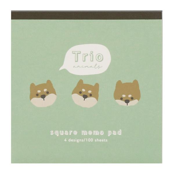 まるでおしゃべりしているような仲良しどうぶつトリオ<br>ダイアリーやカレンダーで好評だった「トリオ」がステーショナリーになりました<br>ゆる可愛いテイストに思わずにっこり微笑みたくなるどうぶつイラストシリーズです...
