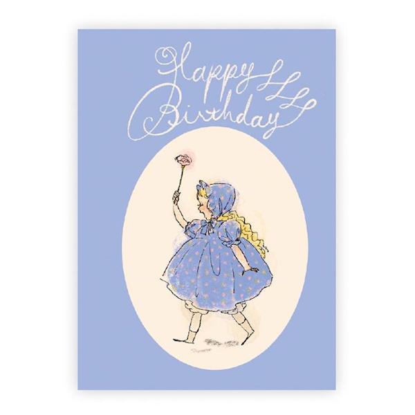 グリーティングカード BDメッセージブック くらはしれい はな Happy Birthday 学研ステイフル バースデーカード 誕生日 キャラクター