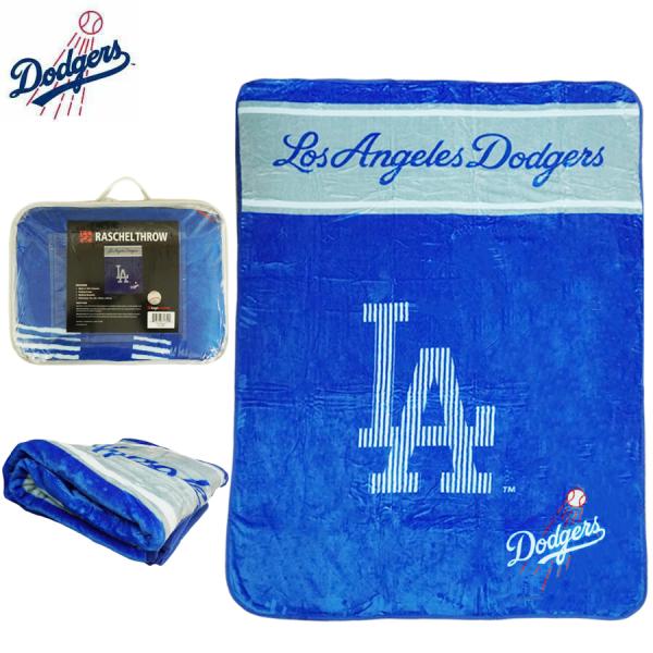 ロサンゼルス ドジャース公式グッズブランケット 大判 毛布
