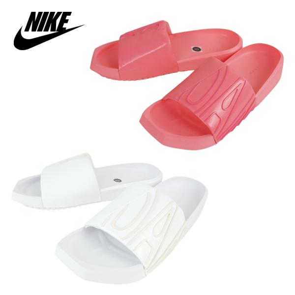 NIKE ナイキWMNS JORDAN NOLA SLIDEジョーダン ノラスライドサンダルWHITE/WHITE-WHITE(ホワイト)SUNSETPULSE(ピンク)レディース スポーツサンダル 白 シャワー :nike-jordan-nola-slide:THE-MATERIAL-WORLD 通販 新品 NIKE ナイキ ジョーダン サンダル 黒 JORDAN シャワーサンダル