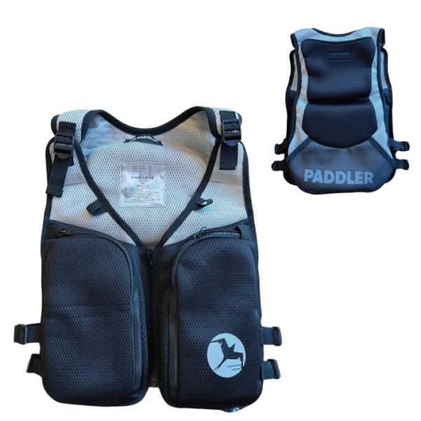 PADDLER PRO RACING PFD BLACK フローティングベスト パドラー