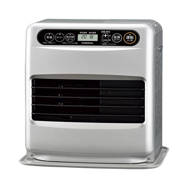 FH-G3223Y-S コロナ 石油ファンヒーター サテンシルバー 木造9畳まで