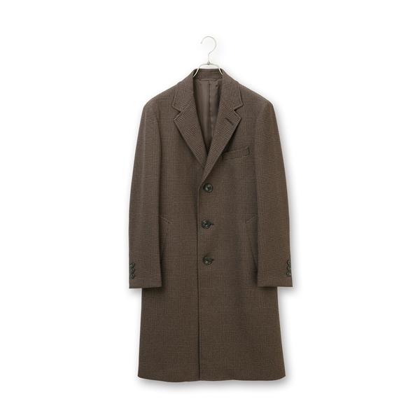 AOYAMA 【洋服の青山】秋冬用 ブラウン系 シングルチェスター