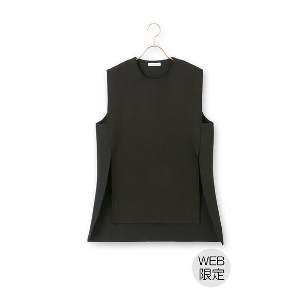 AOYAMA 【洋服の青山】ニットベスト レディース 春夏秋冬 ブラック 黒