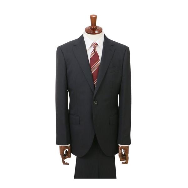青山スーツ AOYAMA 【洋服の青山】秋冬 ブラック系 プレミアムスタイリッシュ