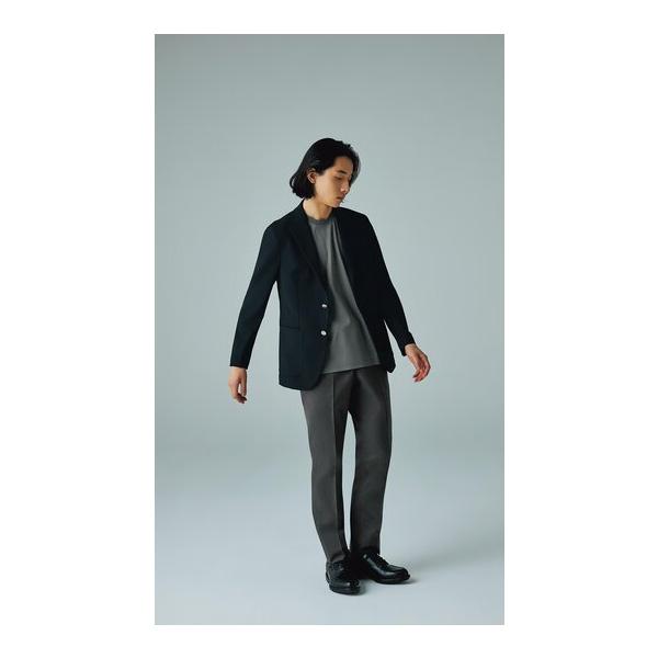 AOYAMA 【洋服の青山】縦横ストレッチ 洗える メタルボタンブレザー