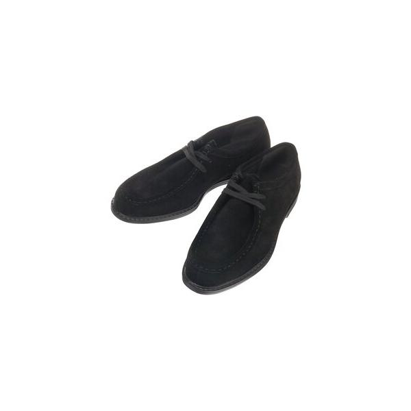 AOYAMA 【洋服の青山】ブラック系 チロリアンシューズ【ブラック