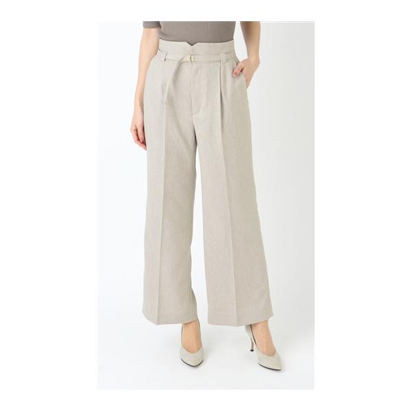 AOYAMA 【洋服の青山】セットアップ可 裾上げ済み ワイドパンツ