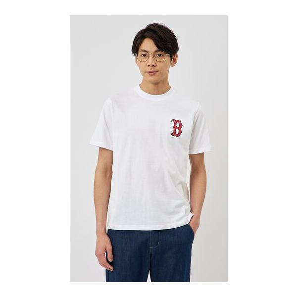 AOYAMA 【洋服の青山】レッドソックス MLB ワンポイントTシャツ