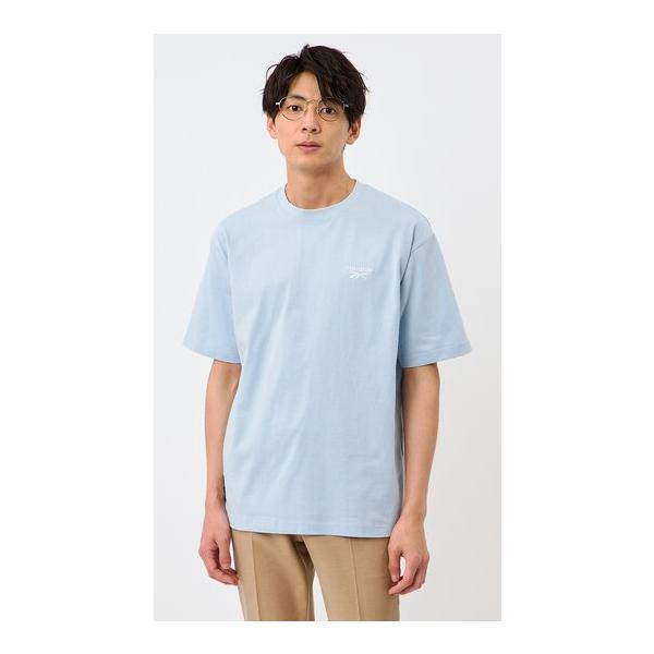 AOYAMA 【洋服の青山】リーボック Tシャツ メンズ 半袖 春夏 ブルー