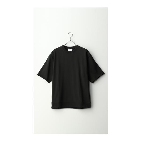 AOYAMA 【洋服の青山】スウェット tシャツ メンズ 半袖 春夏 ブラック
