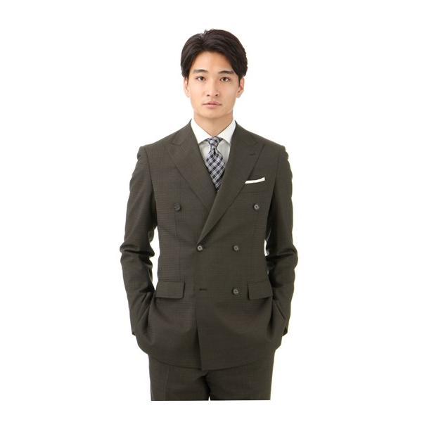 洋服の青山　ダブルブレスト　ダブル　スーツ シャツジャケット《ダブルブレスト》《ウォッシャブル