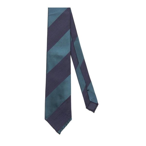 AOYAMA 【洋服の青山】ネクタイ メンズ ブルー系 青色 ストライプ