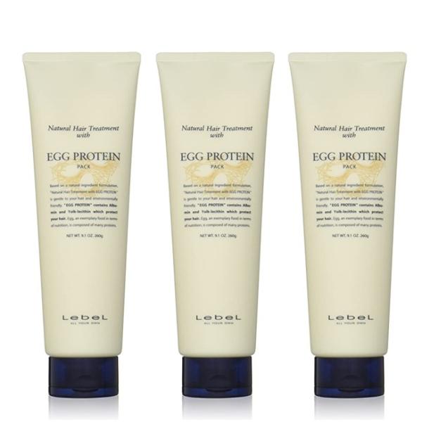 ルベル ナチュラル ヘア トリートメント ウィズ EPエッグプロテイン 260ml　３本セット