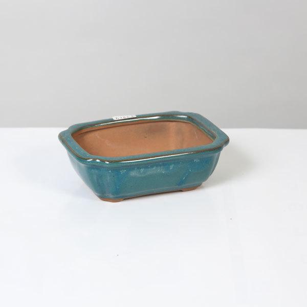 鉢：中国鉢長方エン付き* 資材 : 遊恵盆栽 Yahoo!店 - 通販