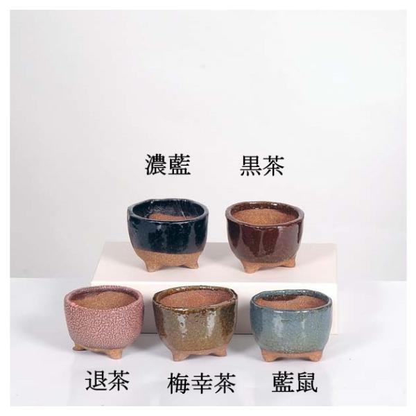 商品説明祥石(二代目)ゆうき　丸鉢　２号独特で繊細な絵が魅力。初代祥石のご子息で、落款は「ゆうき　祥石」です。※ご希望の色をお選び下さい。　・濃藍（こいあい）あざやかな青紫系の紺色　・黒茶（くろちゃ）深い橙系の茶色　・退茶（あらぞめ）灰みの...