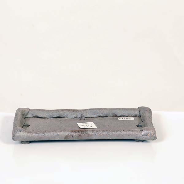 現代小鉢：柴勝 長角短冊浅鉢*資材 17.0cm