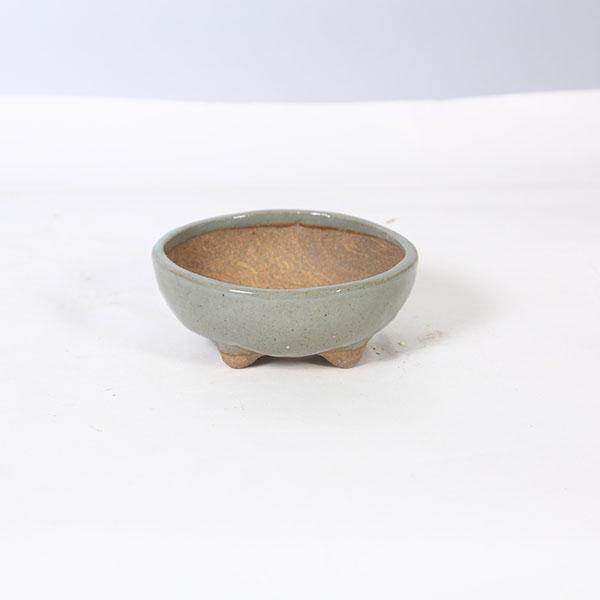 祥石（二代目）ゆうき　丸鉢※こちらは数量物となっております。※塗り漏れのある場合もあります。※１点１点手作りの為、若干大きさ形状が異なります。ご理解の上御注文ください。落款有：「ゆうき　祥石」サイズ　鉢径：約11.8cm 　高さ：約5.0c...