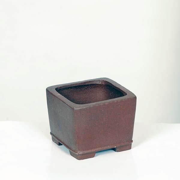 盆栽鉢　柴勝e 柴勝額面正方鉢 | 盆栽、盆栽書籍、盆栽鉢の通販│近代出版