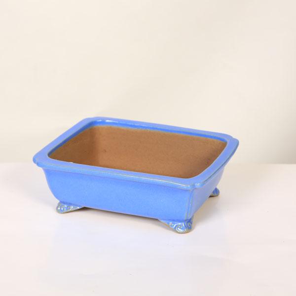 現代小鉢：柴勝 足付長方鉢【現品】*shibakatu 18.5cm : 遊恵
