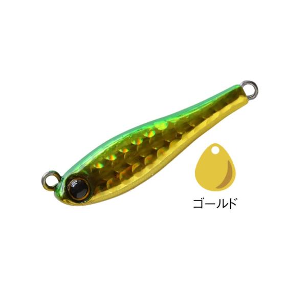 他サイト： コーモラン　メタルマジック TG 40g シングルフック #A104A グリーンゴールドの商品画像