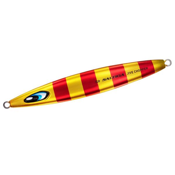 ゾイル4本 チョビチョビ DAIWA（ダイワ） ソルティガ ジャイブチョッパー 130g MLアカキン